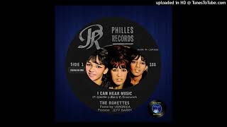 The Ronettes 1966 – I Can Hear Music Stereo ReMix Remastered 2023 [upl. by Elleinahc]