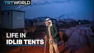 More than 1M forcibly displaced Syrians live in tents in Idlib [upl. by Camel434]