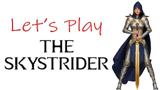 Lets Play Skyrim as THE SKYSTRIDER  Part 6  Modded Spellsword Build [upl. by Aneeram]