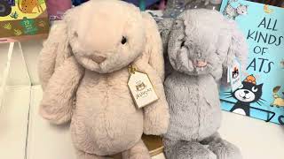 Jellycat Luxe Bunny vs Jellycat Bashful Bunny REVIEW [upl. by Akinad]