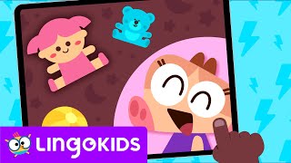 MATCHING GAME for Kids 🧸🚂 Match the Toys 🕹️ Lingokids Activities [upl. by Tamar]