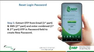 How to Reset Login Password and User ID of NBP DIGITAL App nbp digitalbanking reset password [upl. by Nallij929]