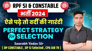 RPF SI Preparation Strategy  RPF Constable Best Books and Time Table  Rpf New vacancy 2024 [upl. by Greerson962]