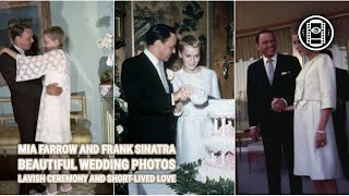 Mia Farrow and Frank Sinatras Wedding Day in 1966 [upl. by Frayda791]