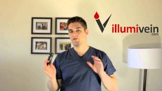 Illumivein  Vein Finder amp Transilluminator Find Veins for Phlebotomy and IV [upl. by Novyad]