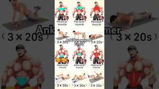 Chast workoutand biscep muscle workoutbackworkoutathomenoequipment chestexercises music shoulder [upl. by Esdnil]