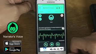 Narrators Voice APP [upl. by Arahsal184]