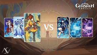 Chiori Fatui amp Summoner Buff Deck  Genshin Impact [upl. by Blasien]