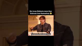 Vivek Oberoi  Bro loves bishnoi more then bishnoi love themselves  vivekoberoi [upl. by Neyrb]