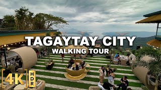 New Spots in Tagaytay City to Visit in 2024  Walking Tour  Cavite Philippines [upl. by Hoffer]