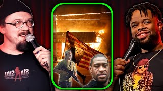 Sam Hyde amp David Lucas On BLM Floyd Riots Antifa and Kyle Rittenhouse [upl. by Idnahk]