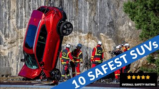 Safest SUVs with Highest Safety Ratings amp Crash Prevention Features 2021 [upl. by Ettennaj]