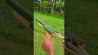 Bamboo Creations with Single Crossbow Bamboo Diy Bambooart Slingshots Idea [upl. by Neehsuan928]