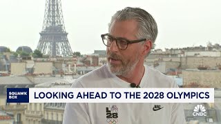 LA 2028 chairman Casey Wasserman on looking ahead to the 2028 Olympics [upl. by Naanac]