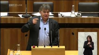 Werner Kogler zur HYPO  Budget 2016 [upl. by Anailuj]