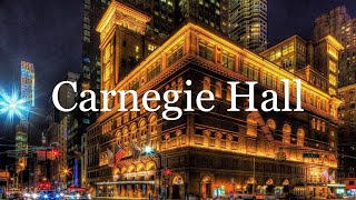 Carnegie Hall Documentary [upl. by Junieta]