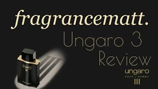 MFO Episode 84 Ungaro pour Lhomme 3 by Emanuel Ungaro 1993 quotTHE Most Versatilequot [upl. by Ahsekam711]