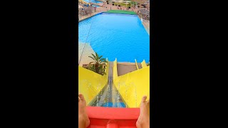 Splash WaterSlide at AquaPolis WaterPark Spain shorts [upl. by Inaja]