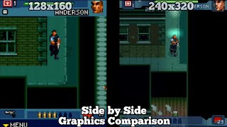 5 Java Games  Graphics Comparison  128x160 VS 240x320 [upl. by Hagile956]