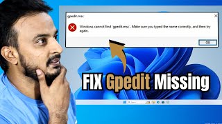 Enable Group Policy Editor in Windows 1110 Home  Gpedit Windows 11 Missing 2024 hindi [upl. by Ludwig]