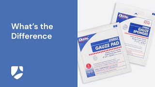 What’s the Difference Gauze Pads vs Gauze Sponges [upl. by Hniv840]