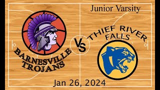 Barnesville JV Boys vs TRF [upl. by Salahi]