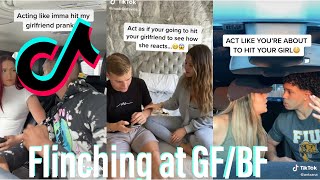 Flinching at GFBF PRANK TikTok videos compilation [upl. by Nnaihs]