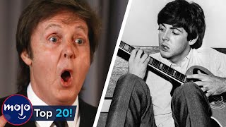 Top 20 Songs You Didnt Know Were Written by Paul McCartney [upl. by Lledrev771]