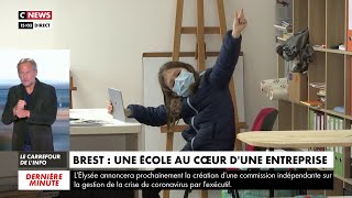 Brest  une école au cœur dune entreprise [upl. by Yrtnej]