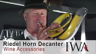 Riedel Horn Decanter Performance [upl. by Iorio]