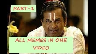 Brahmanandam Comedy Memes Ultimate Comedy  Telugu Comedy King  brahmanandam  Part1 [upl. by Linnie489]