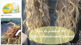 Test de produit 1  Gelée éclaircissante Garnier [upl. by Lower825]