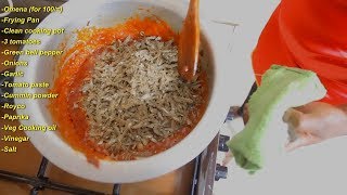 PIKA NA RAYCH  How to cook Omena [upl. by Gale]