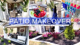 ULTIMATE PATIO MAKEOVER  Outdoor Decorating Ideas  DIY Landscaping Ideas  Wayfair [upl. by Ewnihc504]