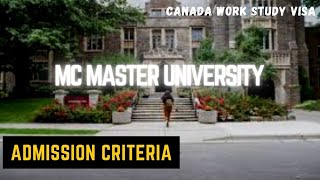 McMaster University  Admission Requirements And Scholarships In 2022 [upl. by Sebastien759]