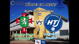 🏑 💚🤍 Sporting de TomarIPT 🆚 🤍💙 GS Hockey Trissino  2024 [upl. by Darnok586]