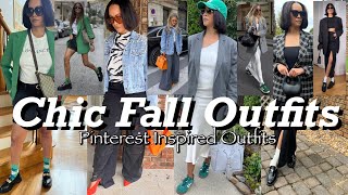 PINTEREST INSPIRED OUTFITS  Chic Fall Outfits Fall Outfit Ideas  Shop Your Closet  Crystal Momon [upl. by Gennifer]