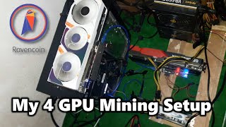 My Ravencoin mining setup mining crypto cryptomining [upl. by Erida]