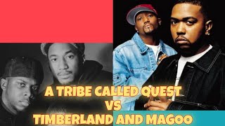 A TRIBE CALLED QUEST VS TIMBERLAND AND MAGOO goldentouchking [upl. by Consalve]