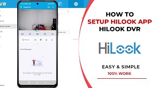 How To Setup HiLook Application [upl. by Icyaj]