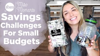 Savings Challenges that Have a BIG Impact  Tight Budget Tips  Saving Hacks [upl. by Ynnattirb519]