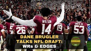 Dane Brugler Talks NFL Draft WRs and Edges [upl. by Zippora989]