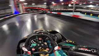 Experience Factory Eupen Karting  New Track with Banking [upl. by Hamlin]