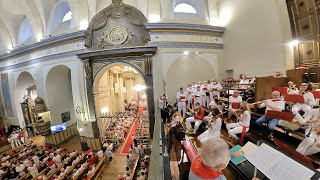 Capilla de Música Catedral de Pamplona Vísperas de San Fermín Domine ad adjuvandum Mariano García [upl. by Catarina567]