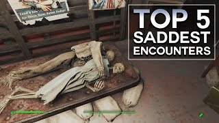 Fallout 4  Top 5 Saddest Encounters [upl. by Madigan145]