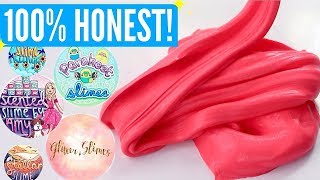 100 HONEST Famous Instagram Slime Shop Review Famous US Slime Package Unboxing [upl. by Marena340]