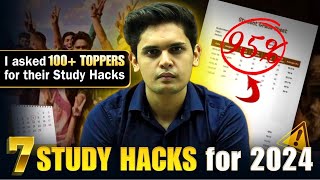 7 Study Hacks For 2024🔥 Must Watch Video for Every Student Prashant Kirad [upl. by Naanac]