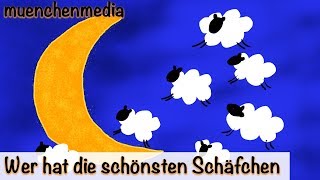 🌛 Wer hat die schönsten Schäfchen  Kinderlieder deutsch  Schlaflieder deutsch  muenchenmedia [upl. by Stormi]