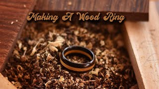 MAKING A WOOD RING [upl. by Noremac]