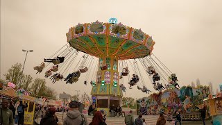 Frühlingsfest 🎠 🎡 Hannover 2024 4K [upl. by Adnorahs]